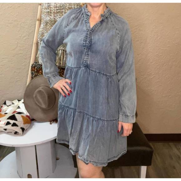 neesees dresses The Elowyn Modest Floral dress Color:Ocean-Blue enduse-day Wine Color Mini Dress